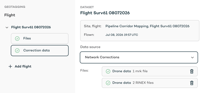 NetworkCorrectionsScreenshot