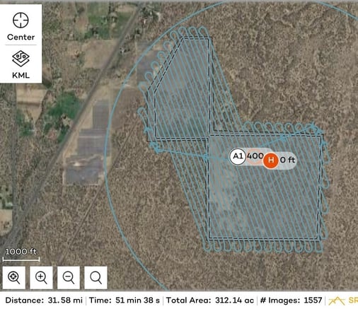 How to choose the optimal flight direction