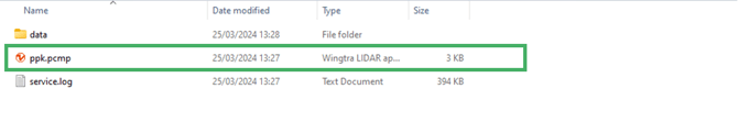 open file