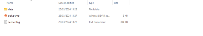 project folder