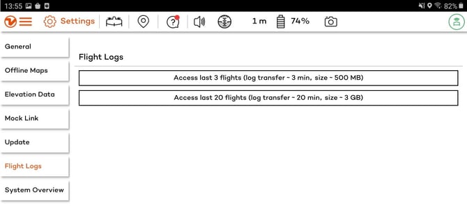 transfer logs