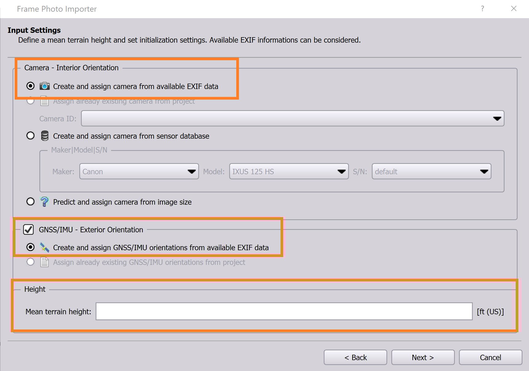 Inpho Uas Master Processing Workflow