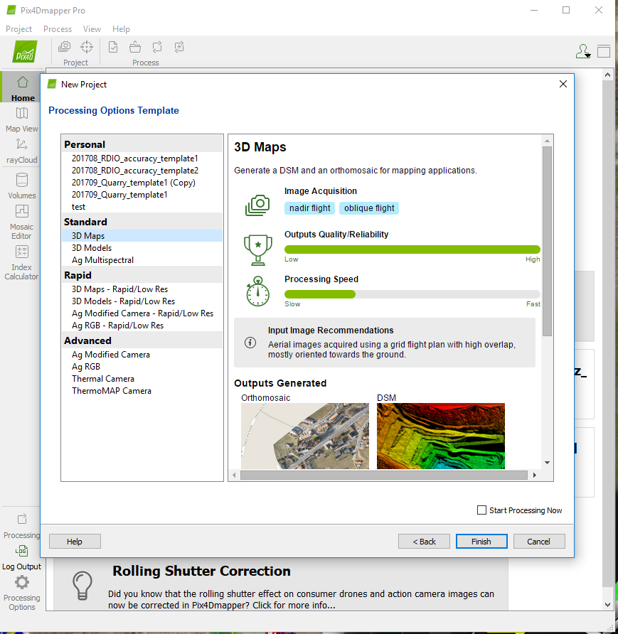 Pix4D_processing_selectprocessingtemplate